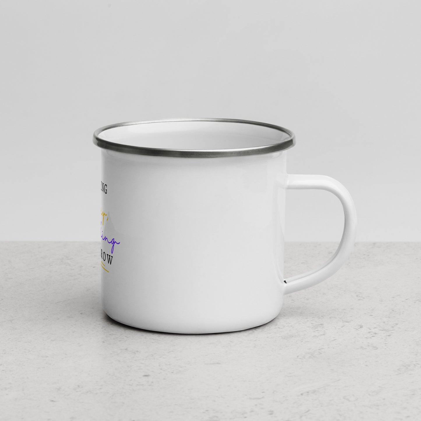 Enamel Mug Teaching Today, Leading Tomorrow