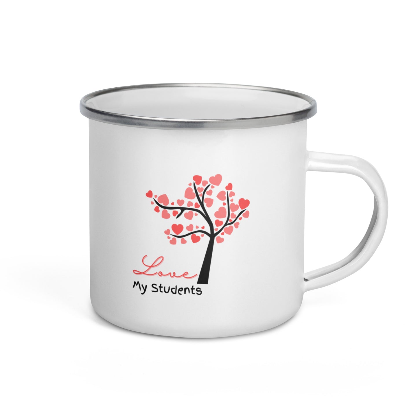 Enamel Mug Love my Students Message
