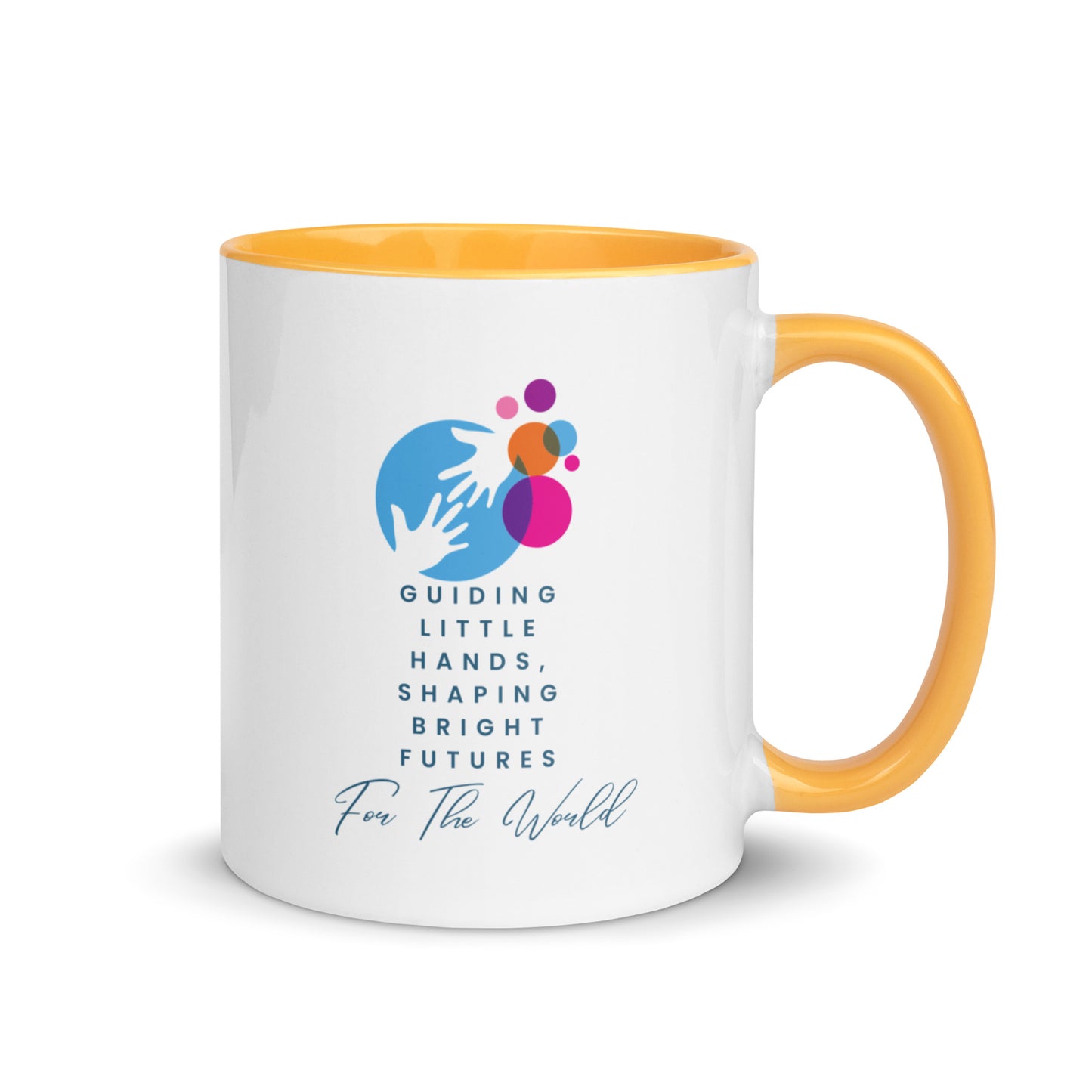Mug with Color Inside Guiding little hands...