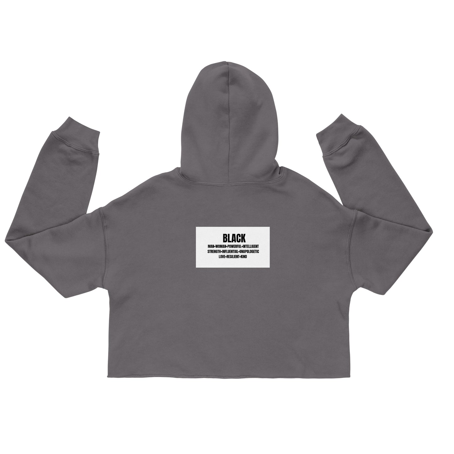 Crop Hoodie Black History Collection