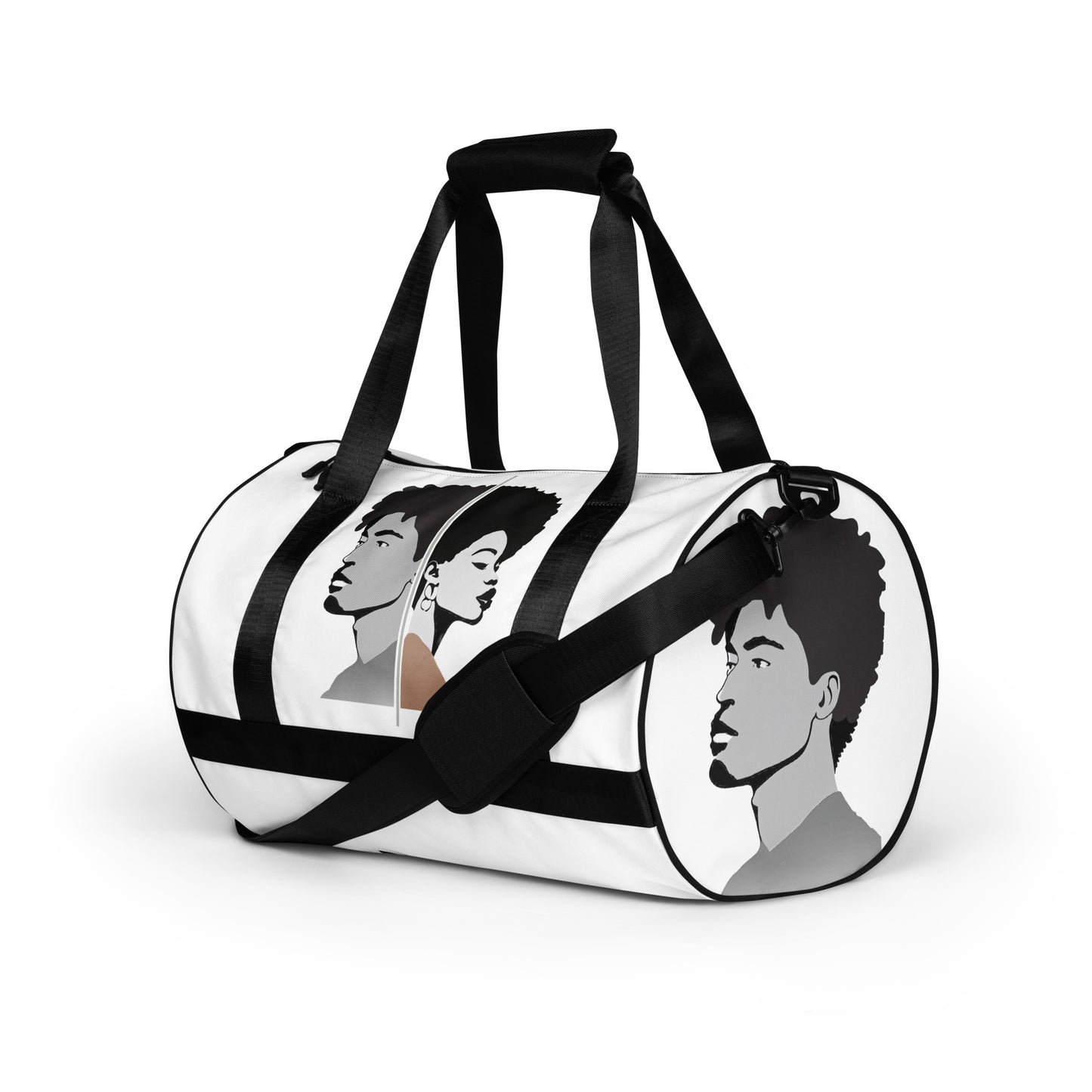 All-over print gym/travel bag Black History Collection