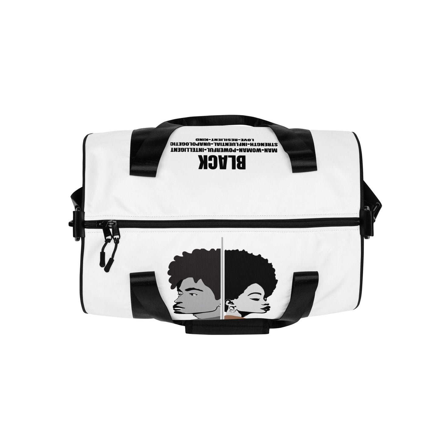 All-over print gym/travel bag Black History Collection