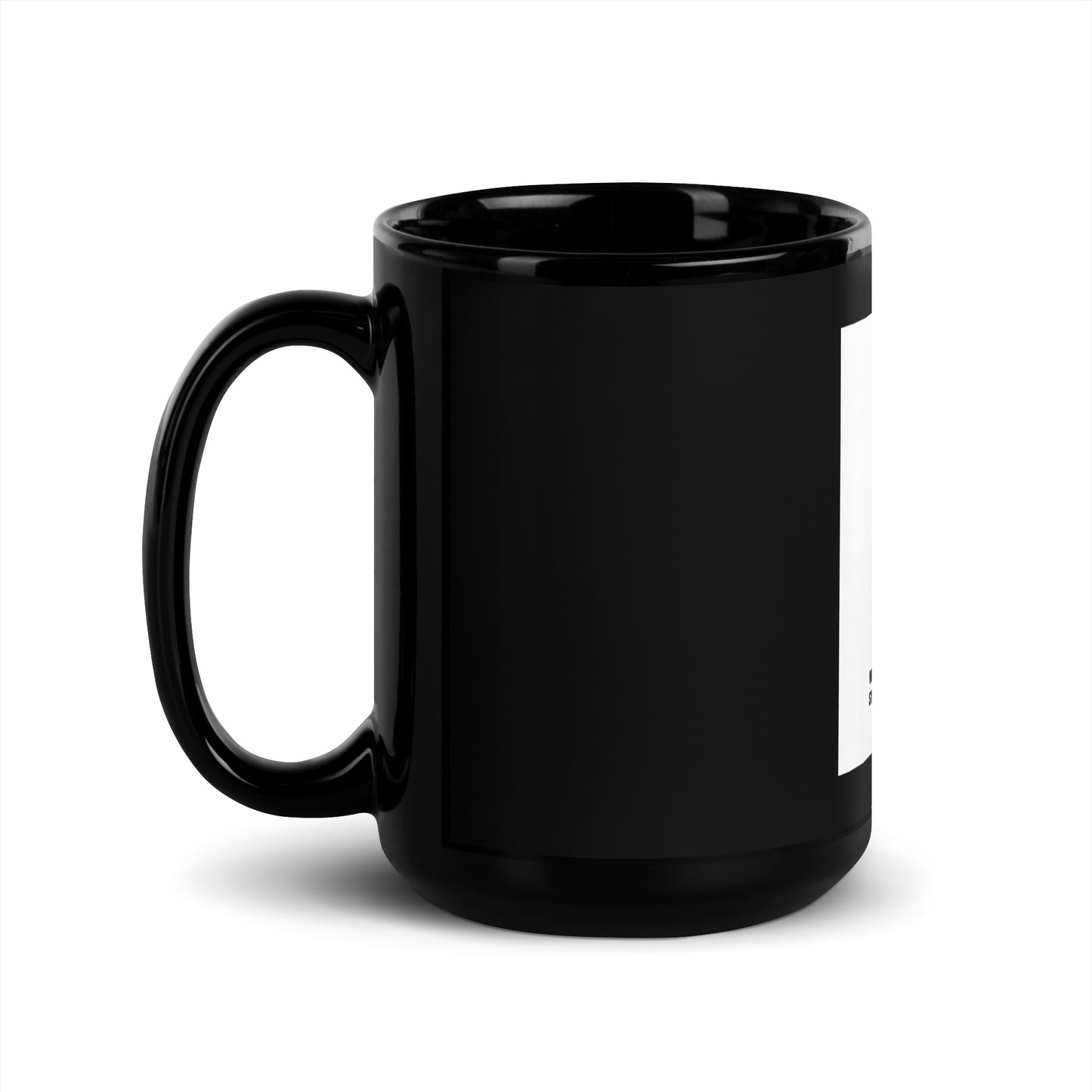 Black Glossy Mug Black History Collection