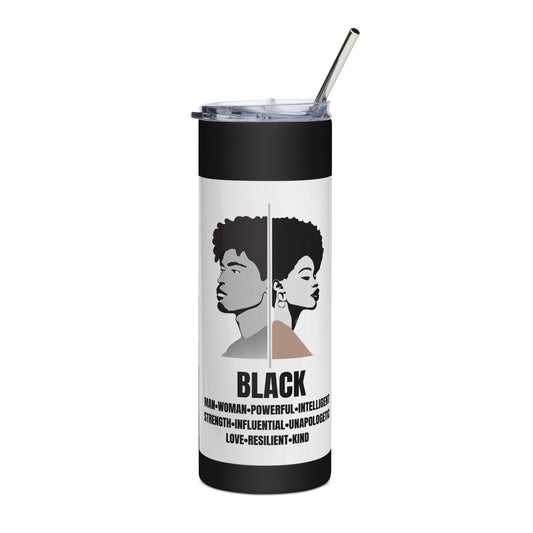 Stainless steel tumbler Black History Collection