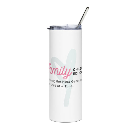 Stainless steel tumbler Family childcare Educator Message