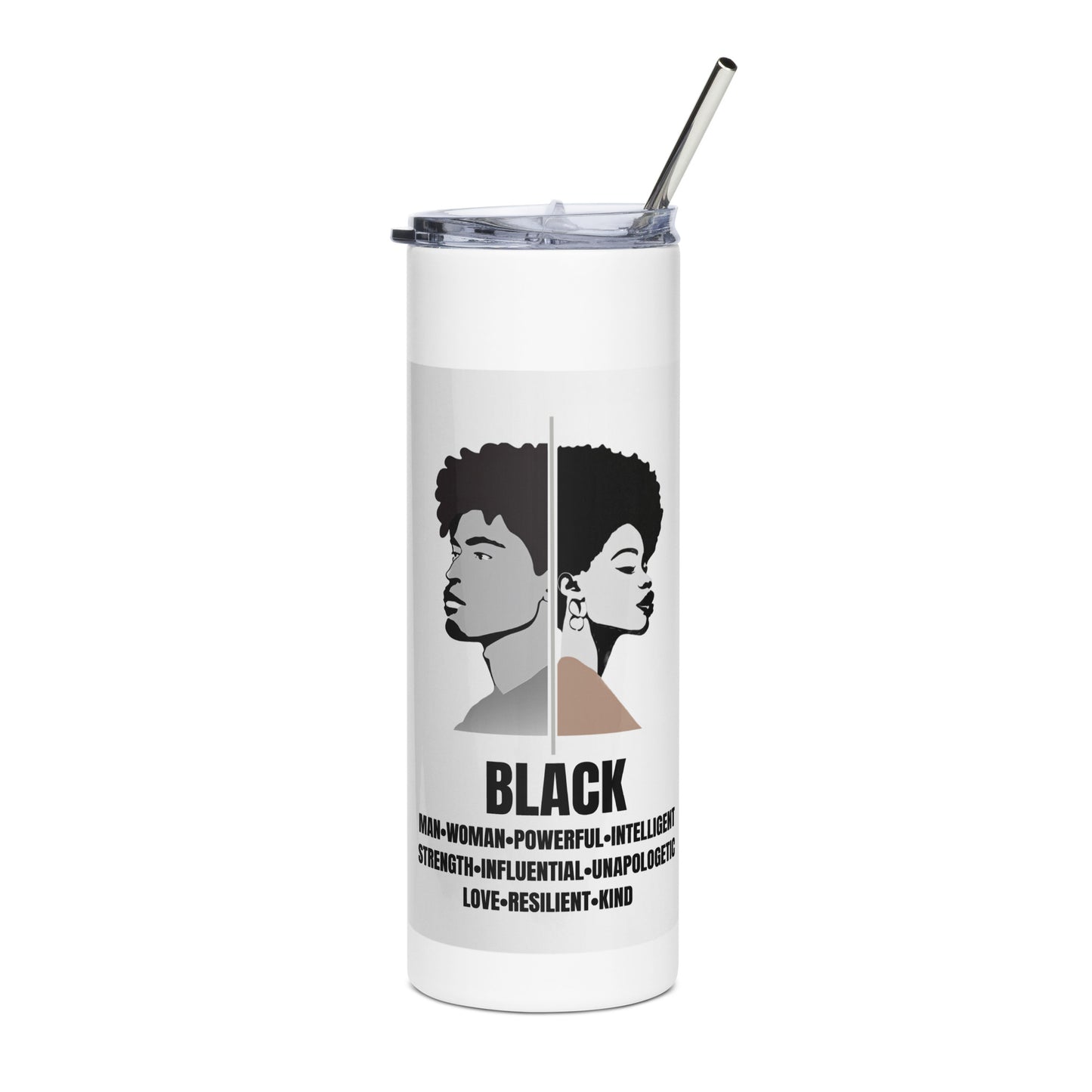 Stainless steel tumbler Black History Collection