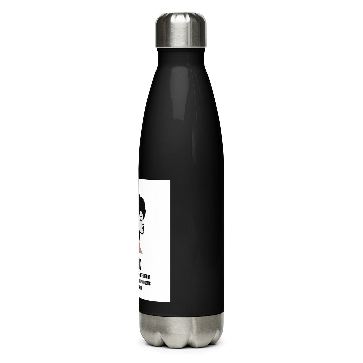 Stainless steel water bottle