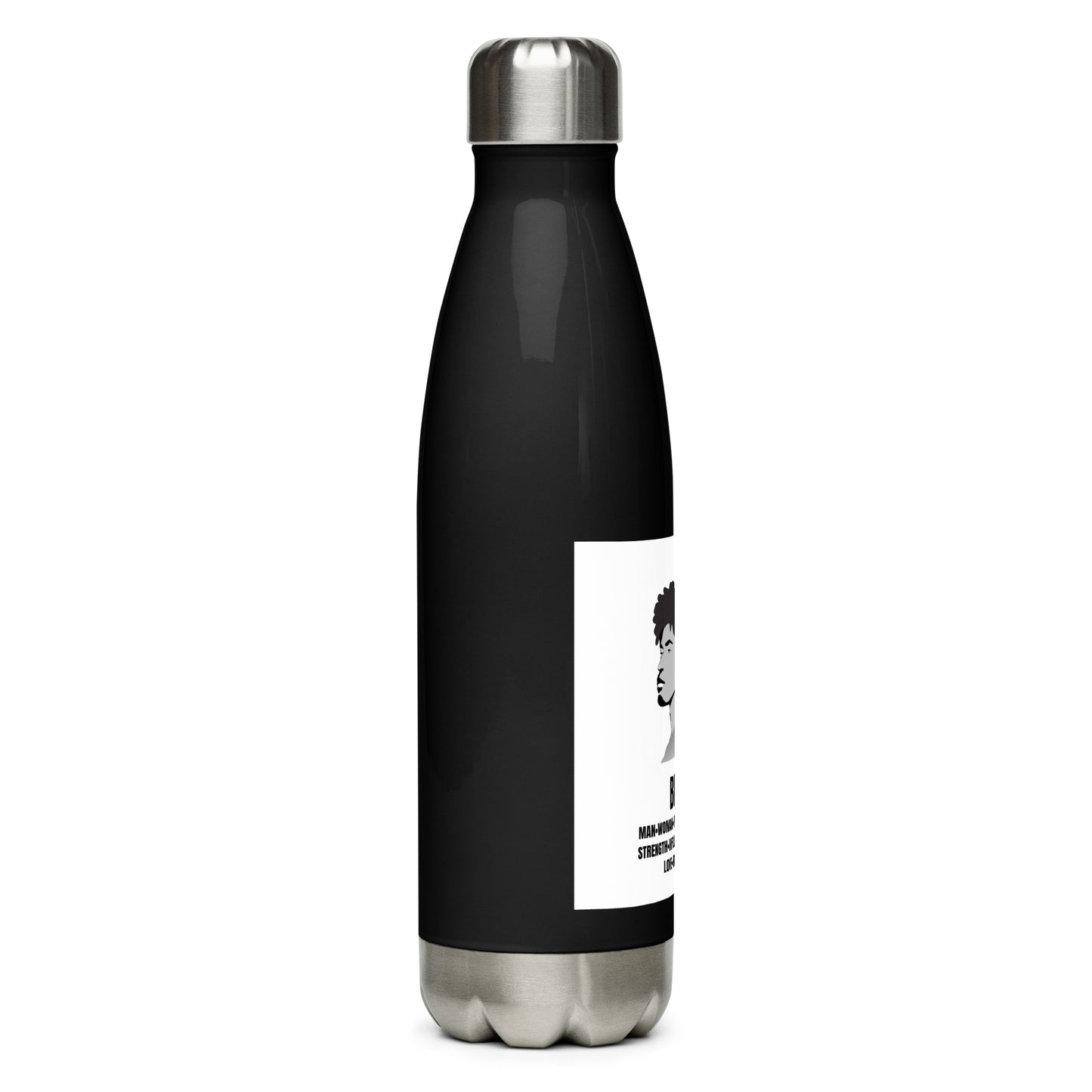 Stainless steel water bottle