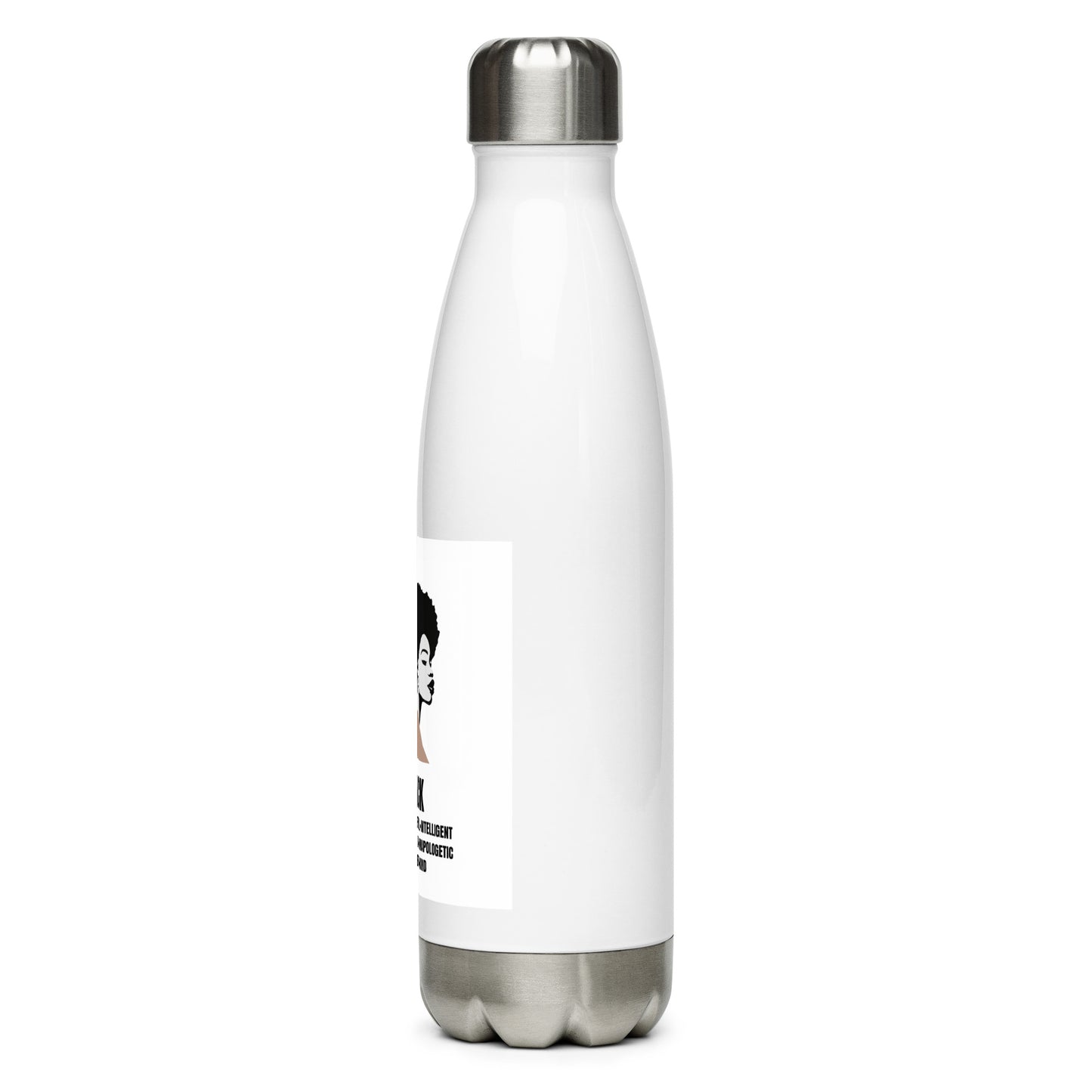 Stainless steel water bottle