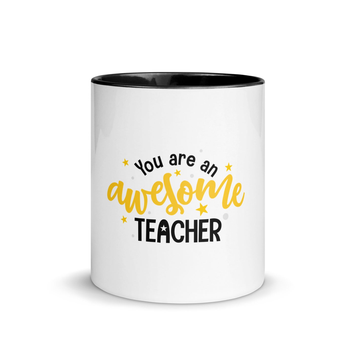Mug with Color Inside You are an Awesome Teacher