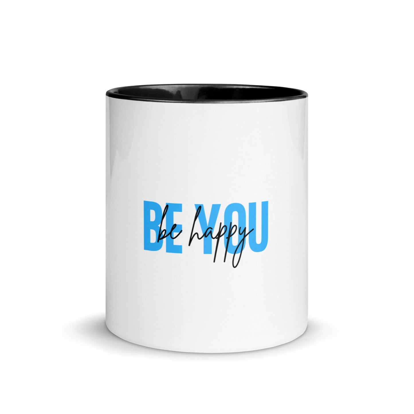 Mug with Color Inside BE YOU be happy