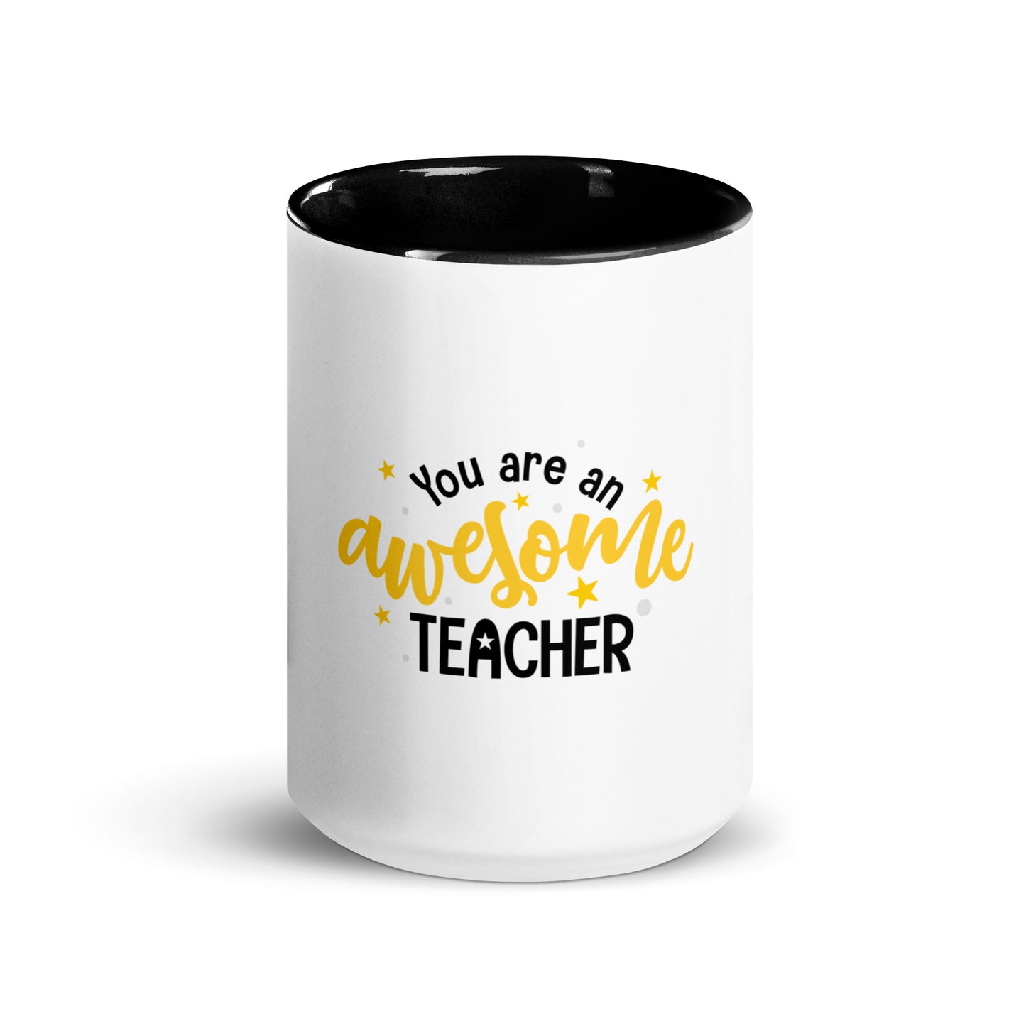 Mug with Color Inside You are an Awesome Teacher