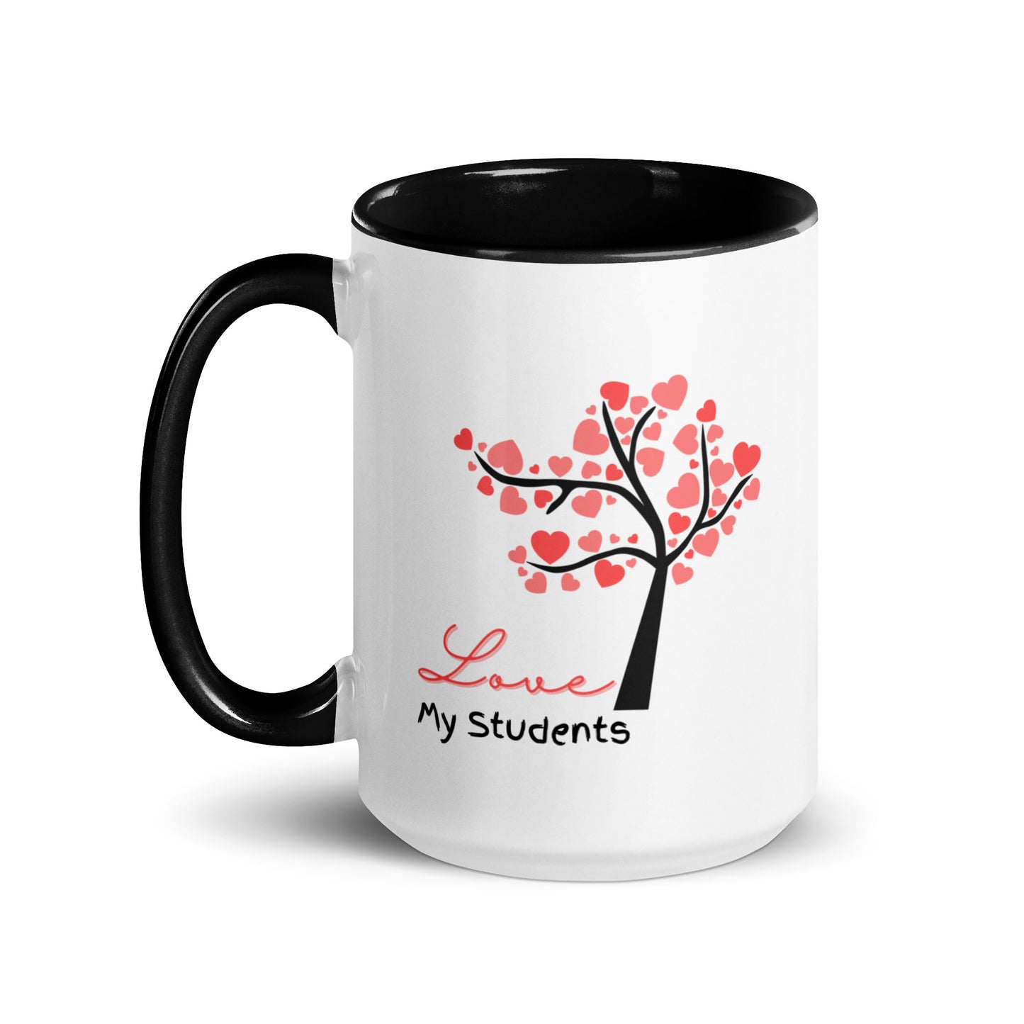 Mug with Color Inside Love my Students Message