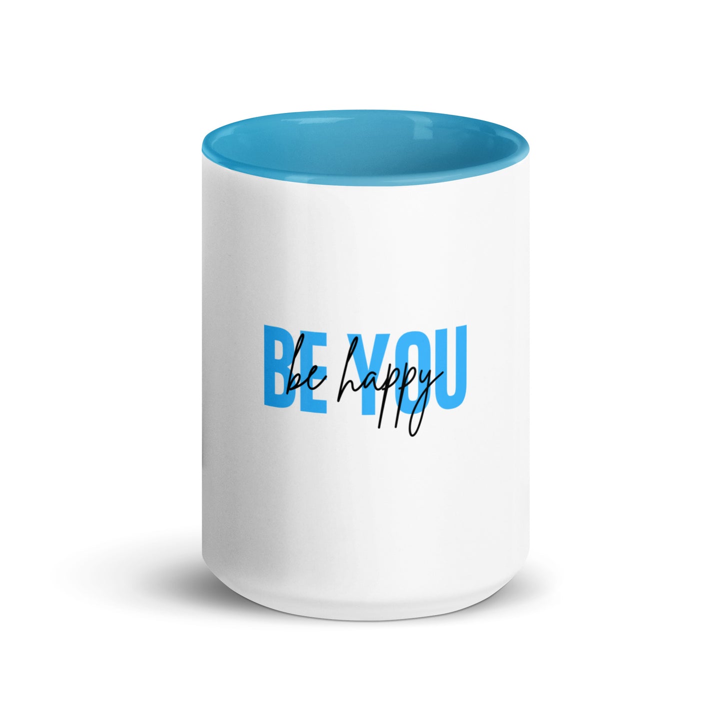 Mug with Color Inside BE YOU be happy