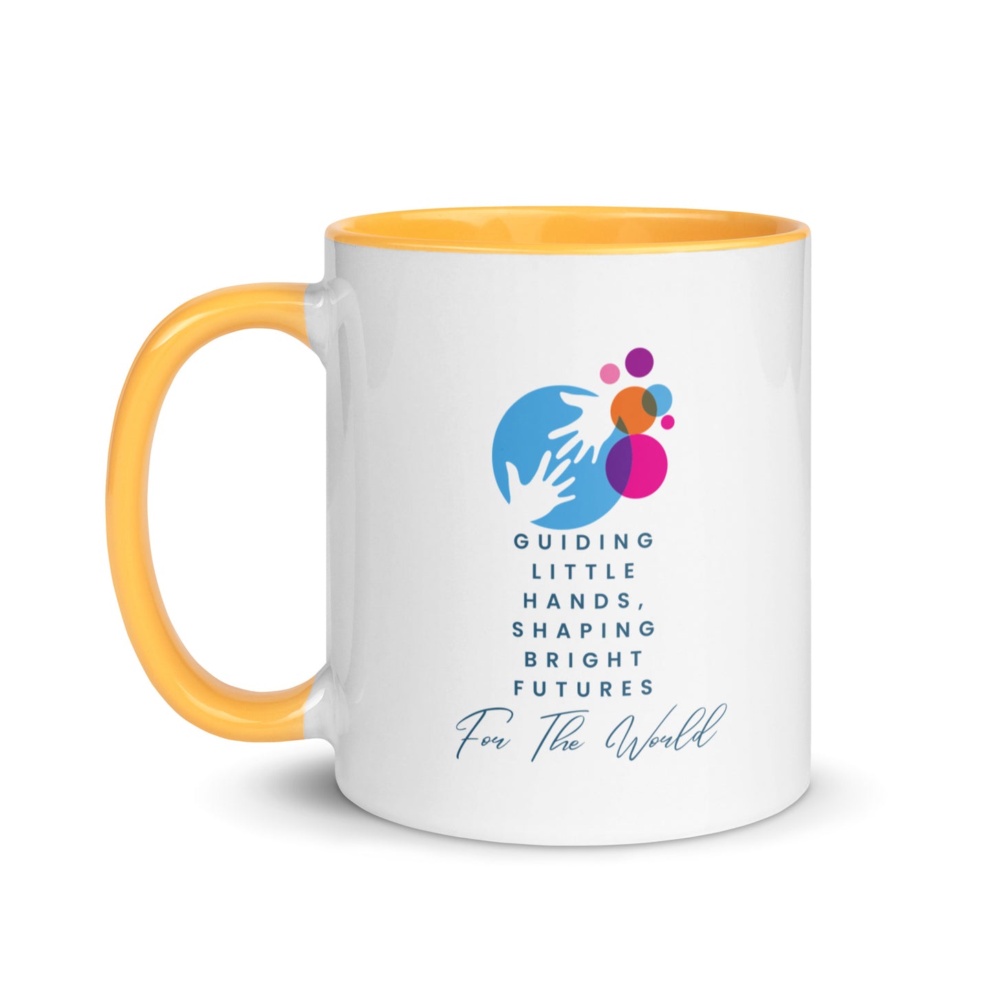 Mug with Color Inside Guiding little hands...