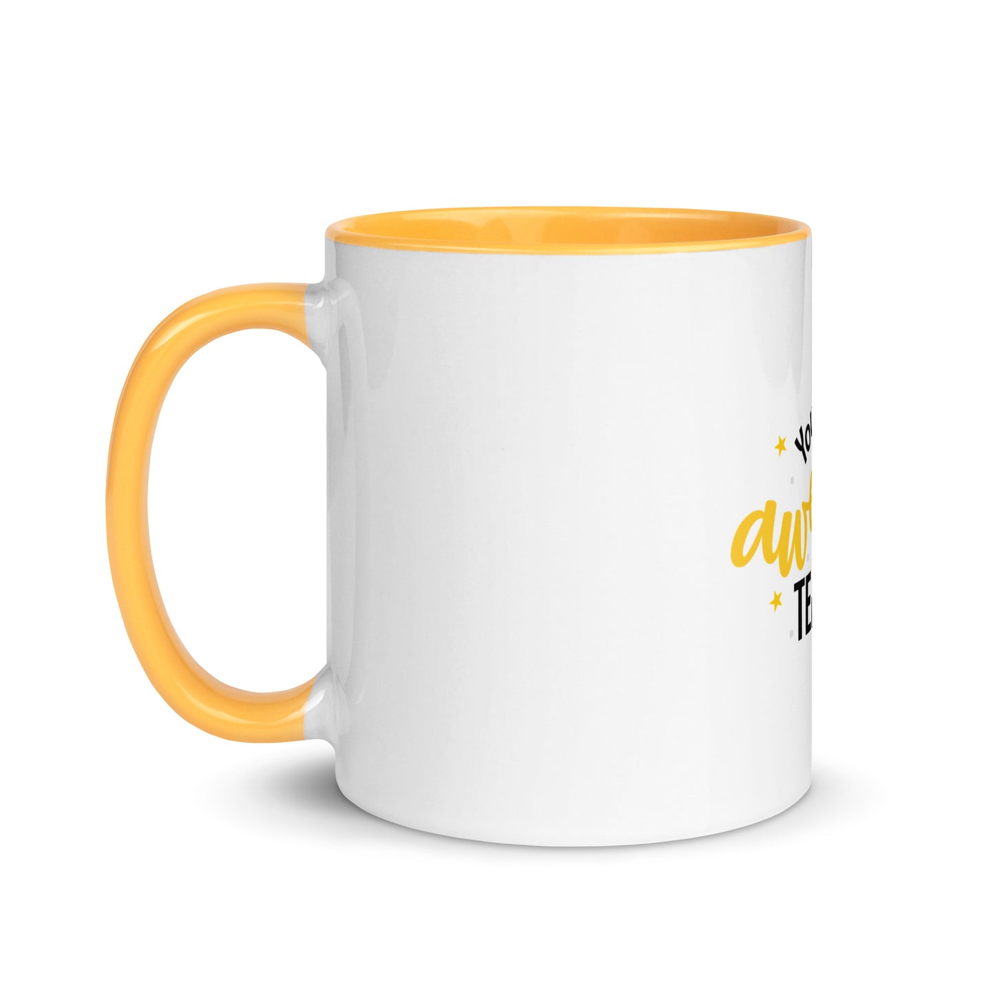 Mug with Color Inside You are an Awesome Teacher