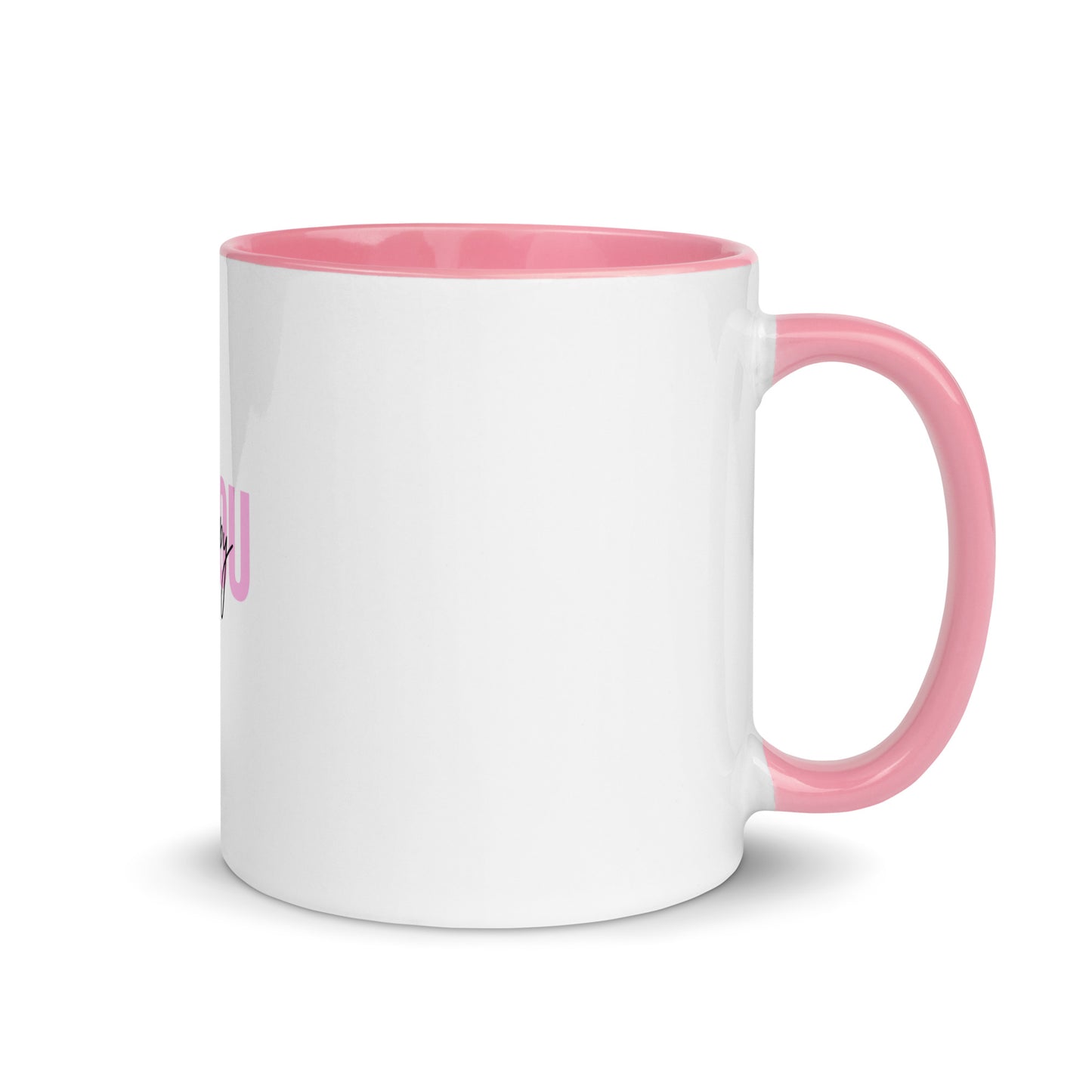 Mug with Color Inside BE YOU be happy