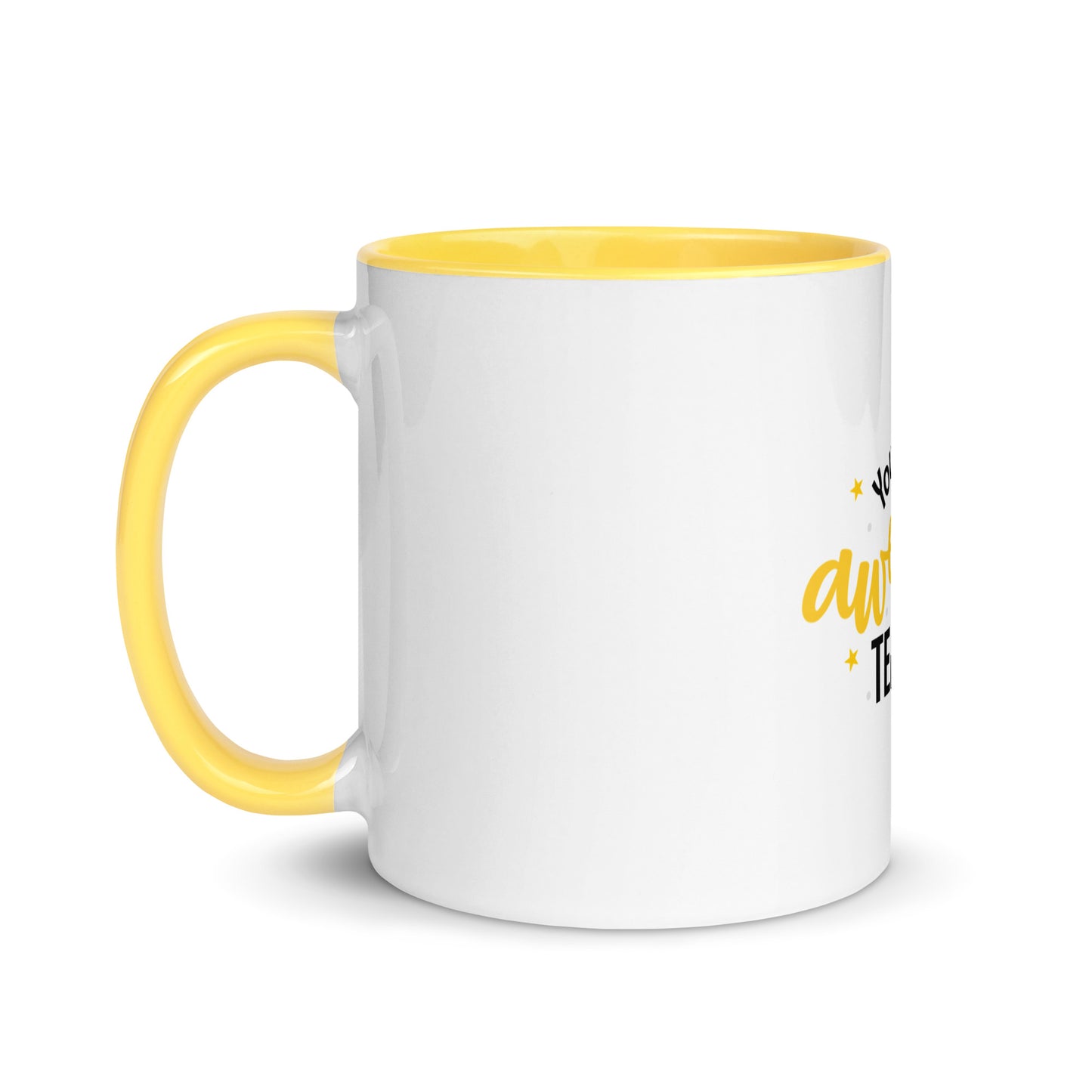 Mug with Color Inside You are an Awesome Teacher
