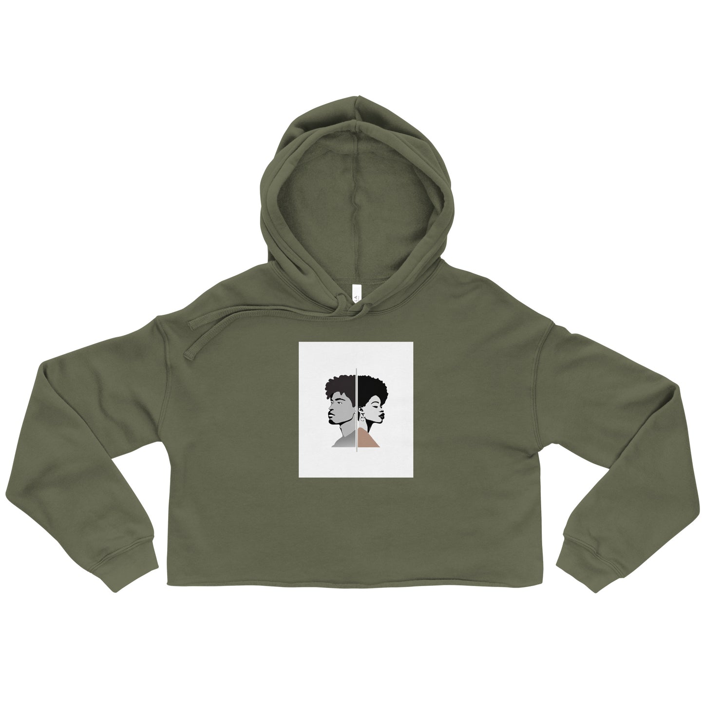 Crop Hoodie Black History Collection